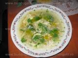 Supa de mazare galbena cu broccoli
