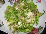 Salata verde cu ridichi albe