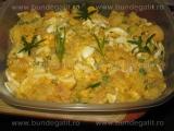 Salata de cartofi cu oua,cimbru si tarhon-Rodica