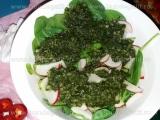 Salata de valeriana ,baby-spanac,ridichi si gremolata «2/3»