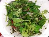 Salata de valeriana ,baby-spanac,ridichi si gremolata «3/3»