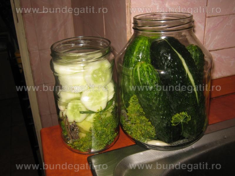 Castraveti murati,de vara