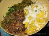 Salata de oua si ciuperci