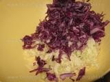 Salata de varza alba si rosie,cu merisoare