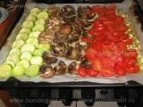 Salata de vinete cu legume coapte